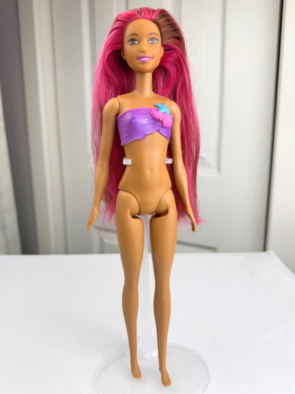 💚3/$20 2017 Dolphin Magic Barbie Transforming Mermaid Doll